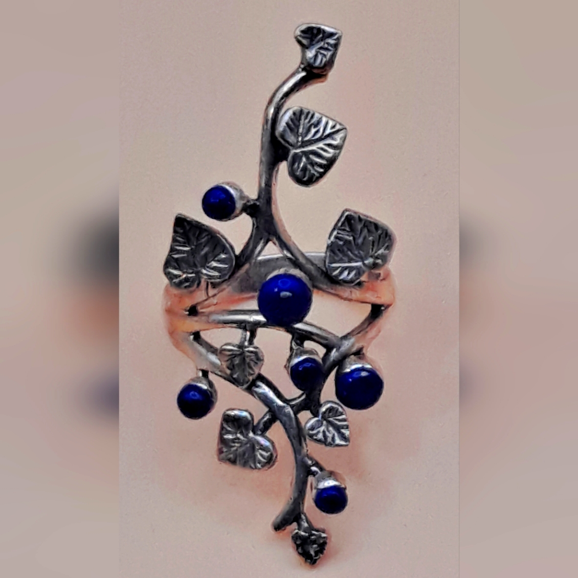 Women's Gemstone Ring Sterling 925 Size 8.5